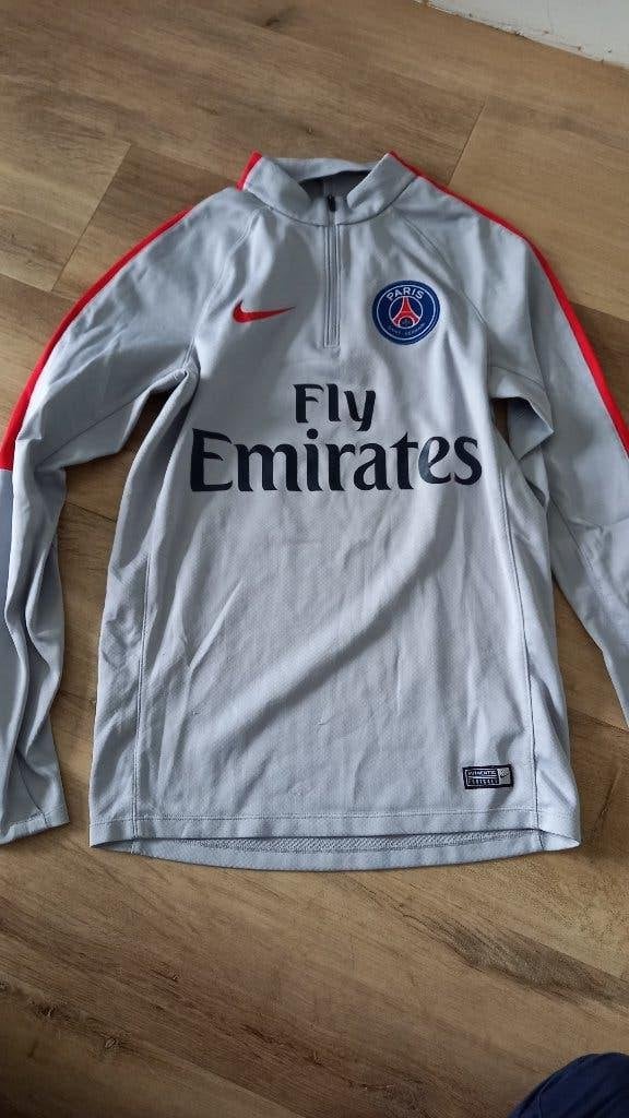 PSG Trainingstrui 2017-2018 - Neymar, Mbappé, Cavani, Maat S, Ophalen of Verzenden, Zo goed als nieuw, Shirt