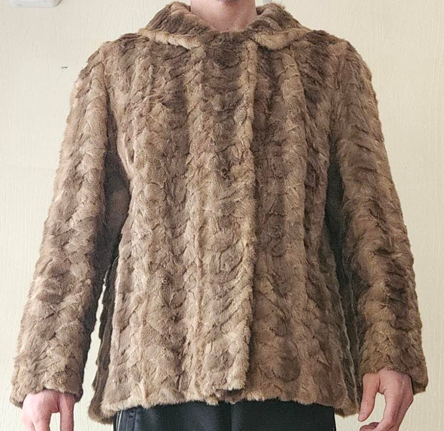 Bontjas de Zilvervos Pelterijen, Kleding | Dames, Jassen | Winter, Zo goed als nieuw, Bruin, Ophalen