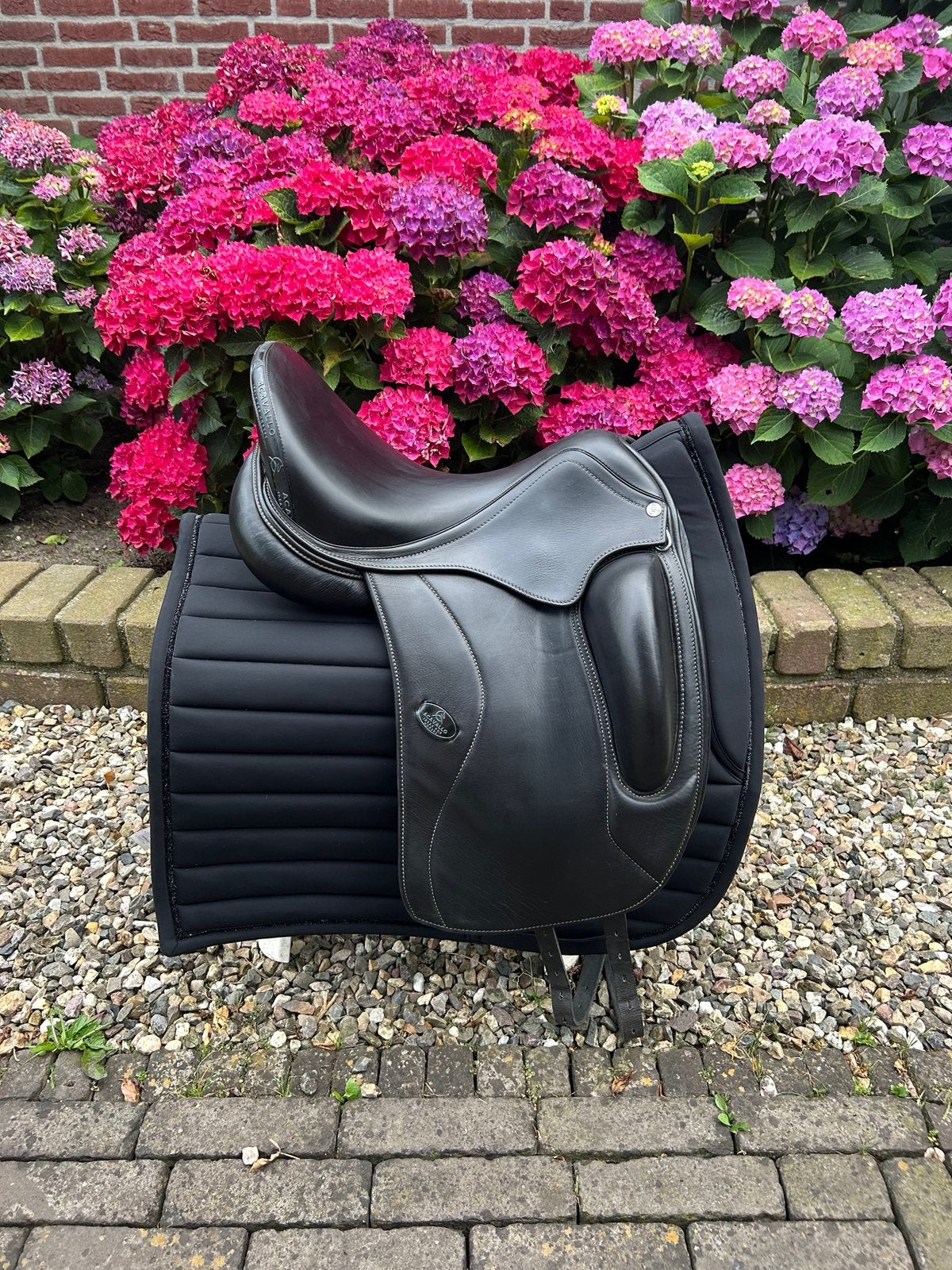 Acavallo perugino dressuurzadel 17,5, Dieren en Toebehoren, Ophalen of Verzenden, Zo goed als nieuw, Dressuur