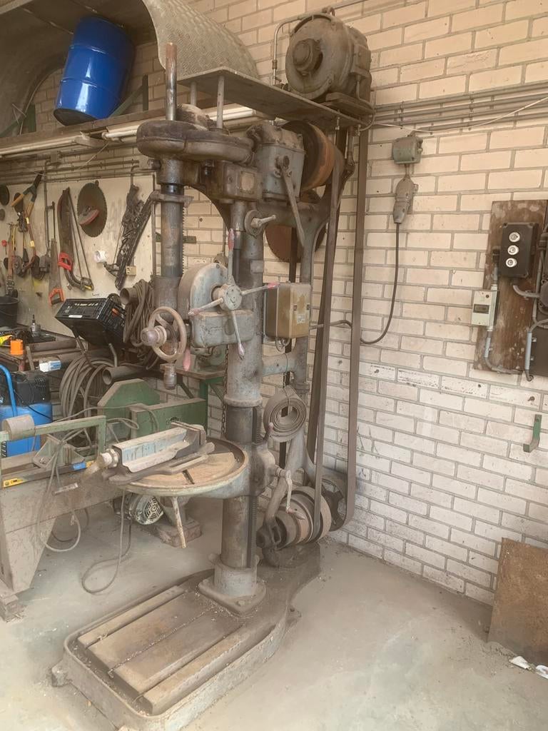 Te koop kolom boormachine, Ophalen, Zo goed als nieuw