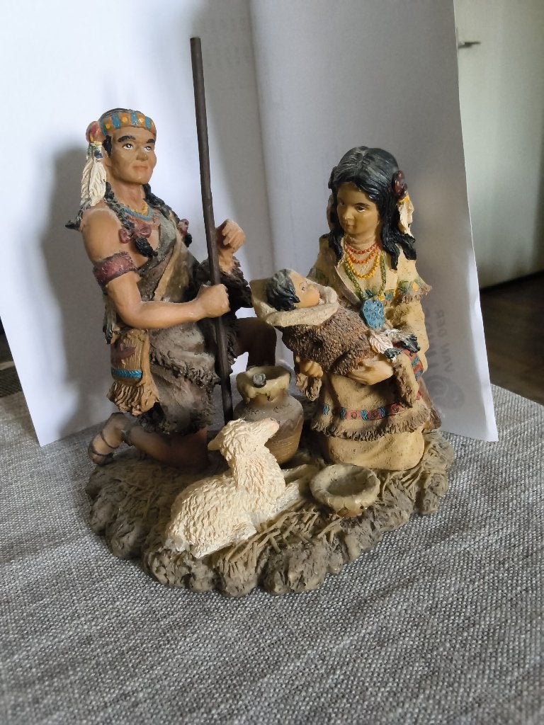 Indianenbeeldje, Ophalen, Gebruikt, Mens