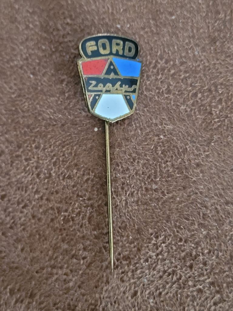 Emaille Ford Zephyr speld, Ophalen of Verzenden, Gebruikt, Transport