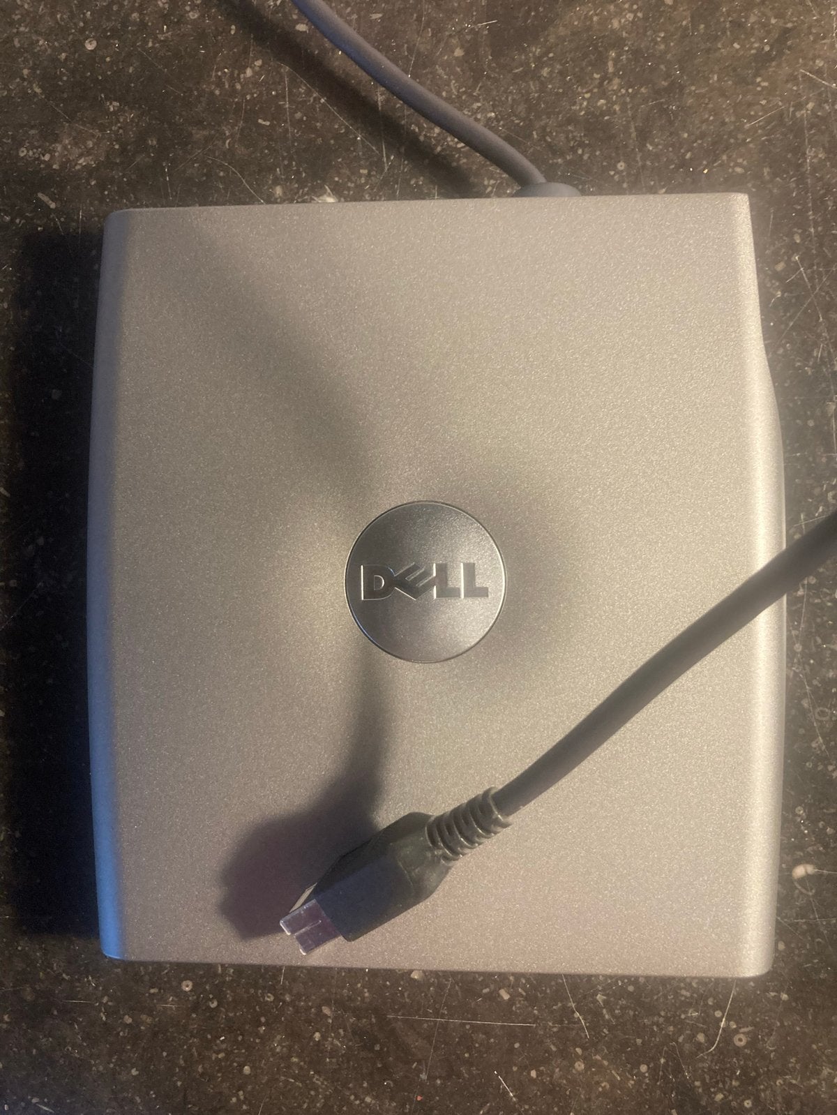 Dell Externe DVD-ROM CD-RW Drive USB - Grijs (PD01S), Ophalen of Verzenden, Zo goed als nieuw, Windows, Extern