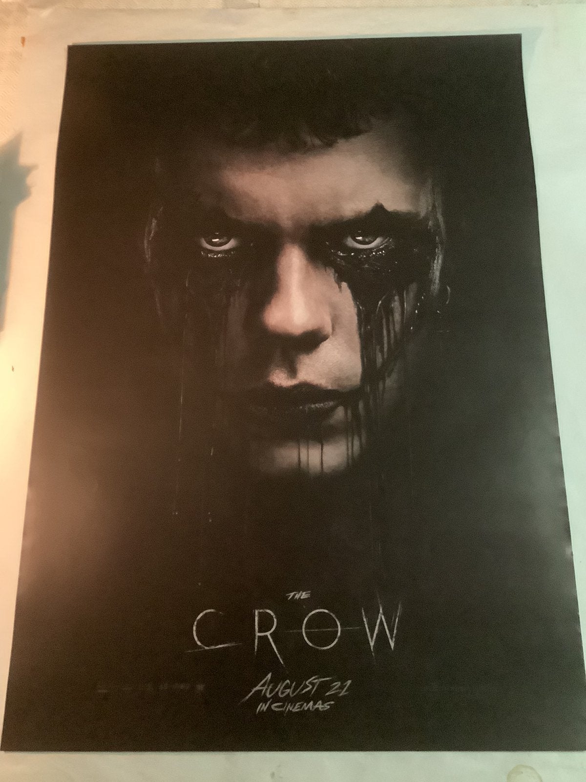 THE CROW    FILMPOSTER    70-100 cm, Verzamelen, Verzenden, Zo goed als nieuw, A1 t/m A3, Film en Tv