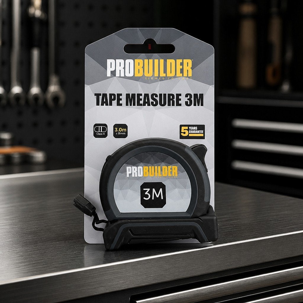 PROBUILDER Rolmaat 3 meter - Nieuw, Ophalen of Verzenden, Nieuw, Rolmaat/meetlint, Overige merken