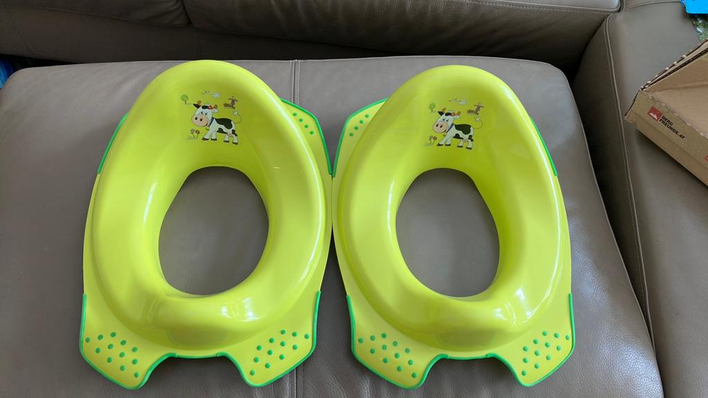 2x Kinder wc bril verkleiner toiletverkleiner, Ophalen of Verzenden, Gebruikt