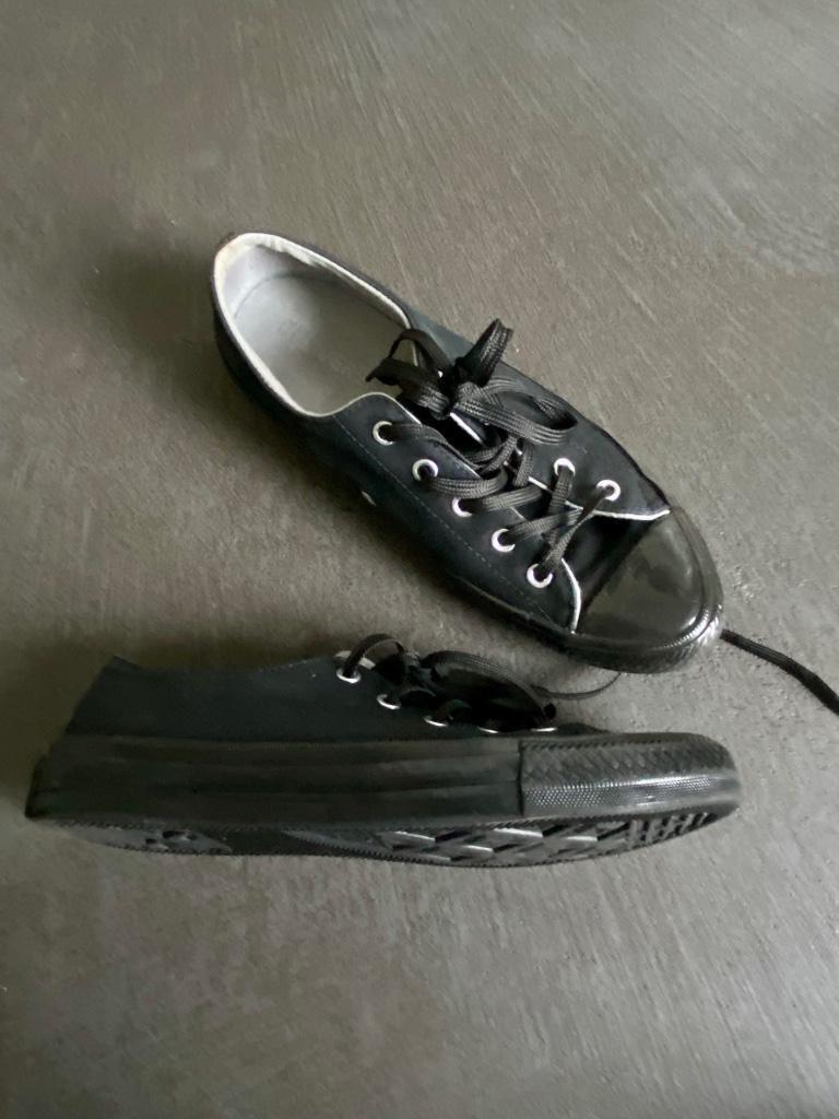 J73 All Stars Converse mt. 38 gympen sneakers schoenen zwart, Zwart, Ophalen of Verzenden, Converse All Stars, Sneakers of Gympen
