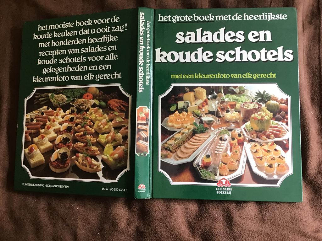 Het grote boek met de heerlijkste salades en koude schotels, Boeken, Ophalen of Verzenden, Zo goed als nieuw, Nederland en België