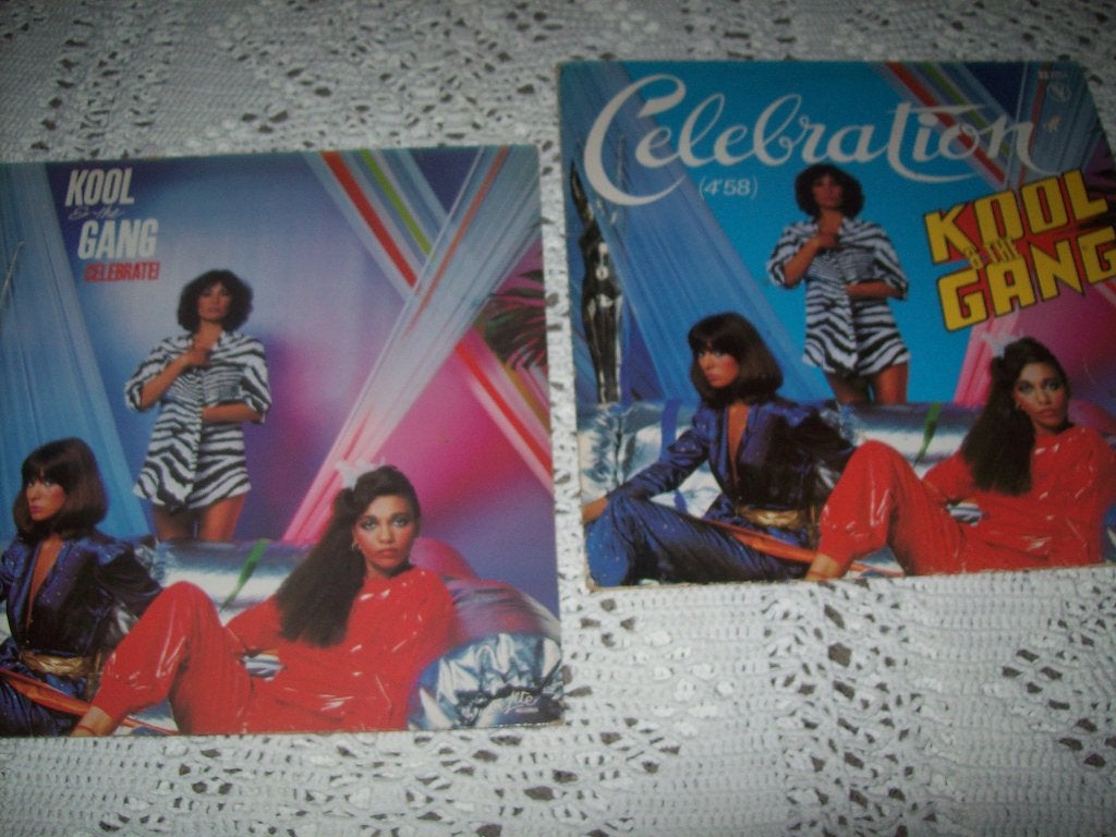 Kool & The Gang - Celebrate /Celebration 7 inch vinyl single, Gebruikt, Pop, 7 inch, Ophalen of Verzenden
