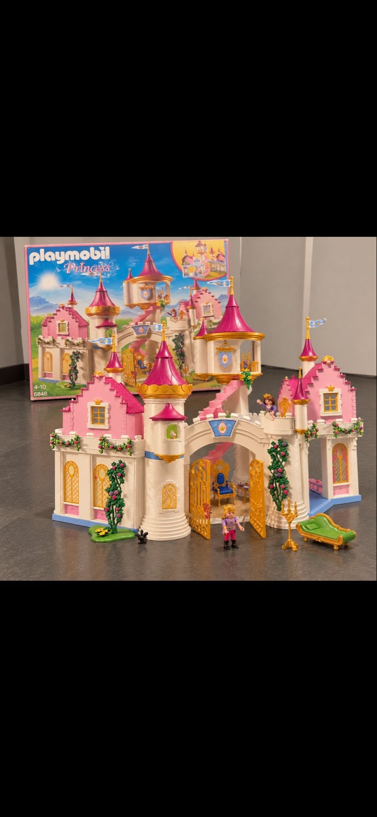 Playmobil Princess Kasteel - Set 6848, Gebruikt, Complete set, Ophalen of Verzenden, Kasteel/Fort