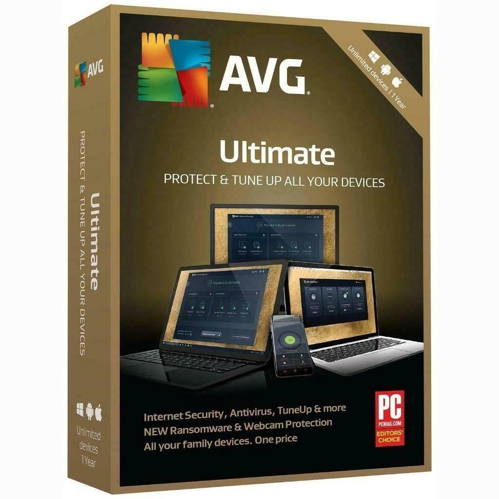 AVG Ultimate 2026 = Security + VPN! - 1-10 PC - 1-3 Jaar, Verzenden, Nieuw, AVG, MacOS