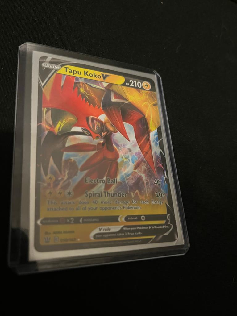 Pokémon Kaart: Tapu Koko V (Zo goed als nieuw), Ophalen, Zo goed als nieuw, Losse kaart