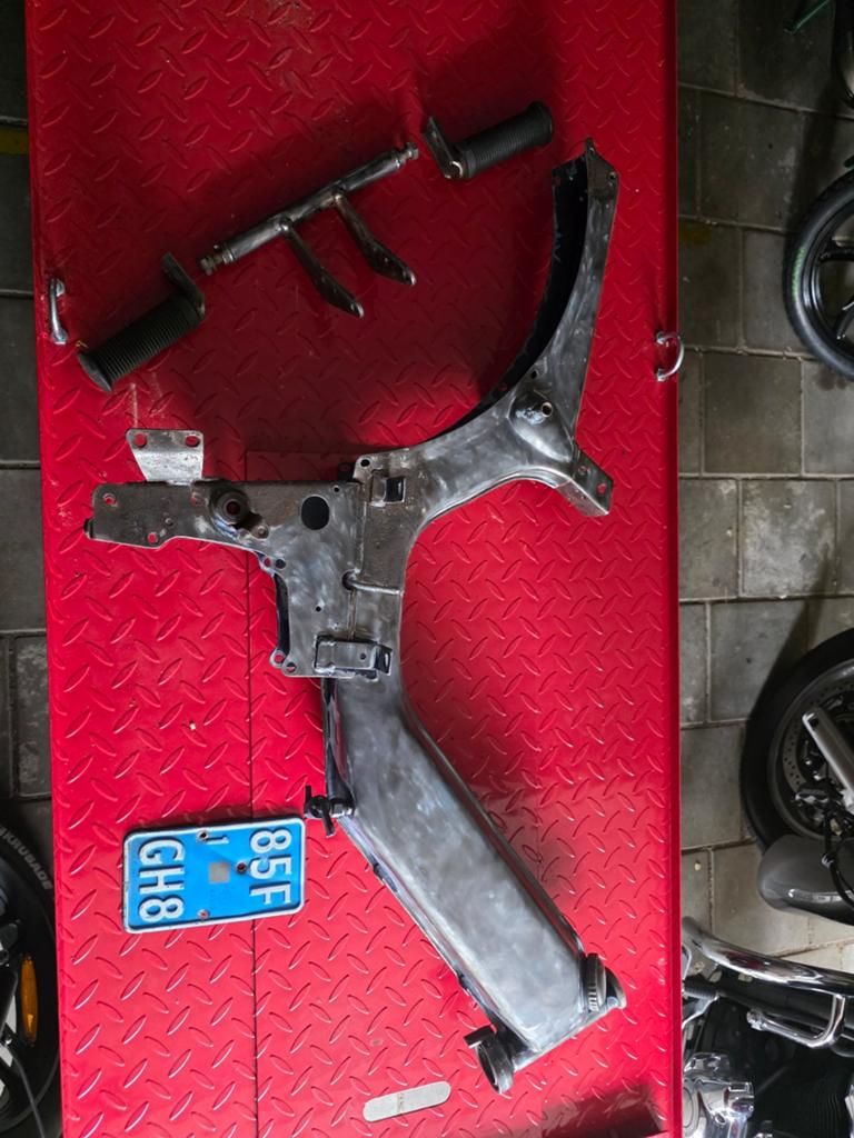 Tomos a35 frame met kenteken, Ophalen of Verzenden, Gebruikt, Standard