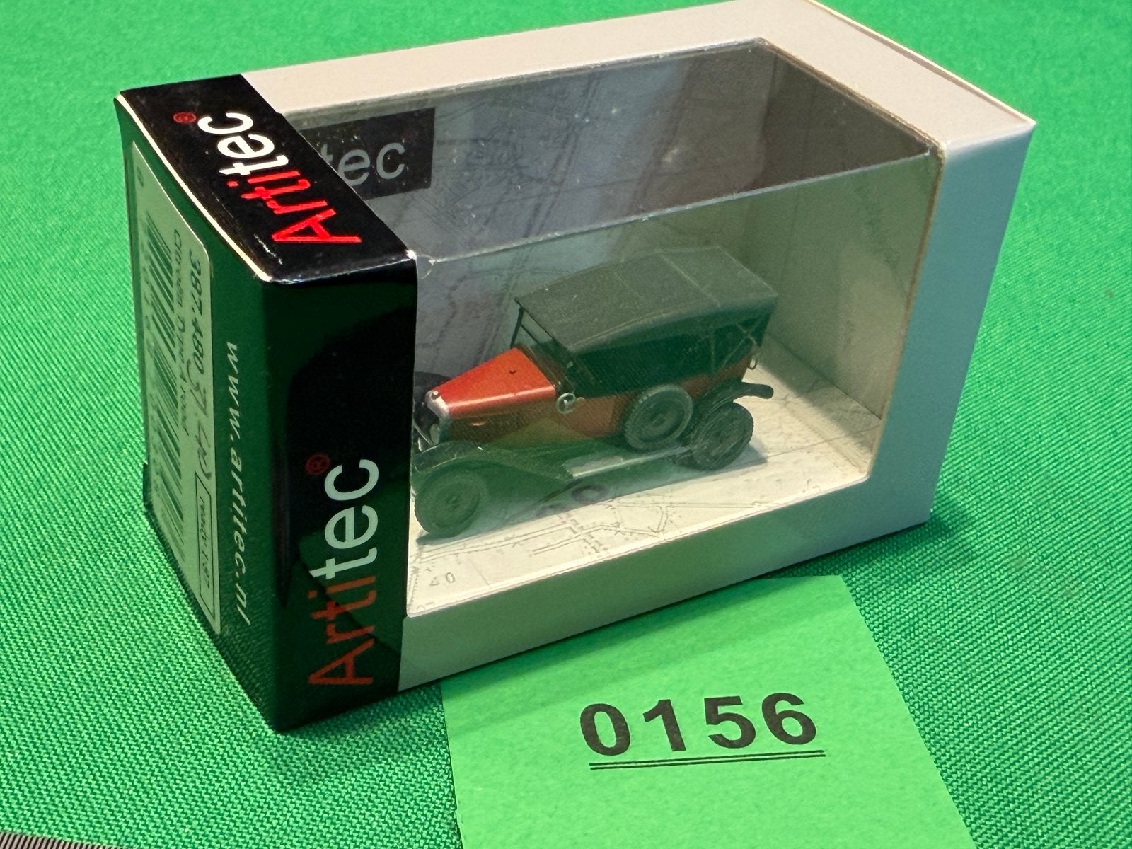 156- Artitec Citroën Type A rood - Schaalmodel 1:87, Ophalen of Verzenden, Nieuw