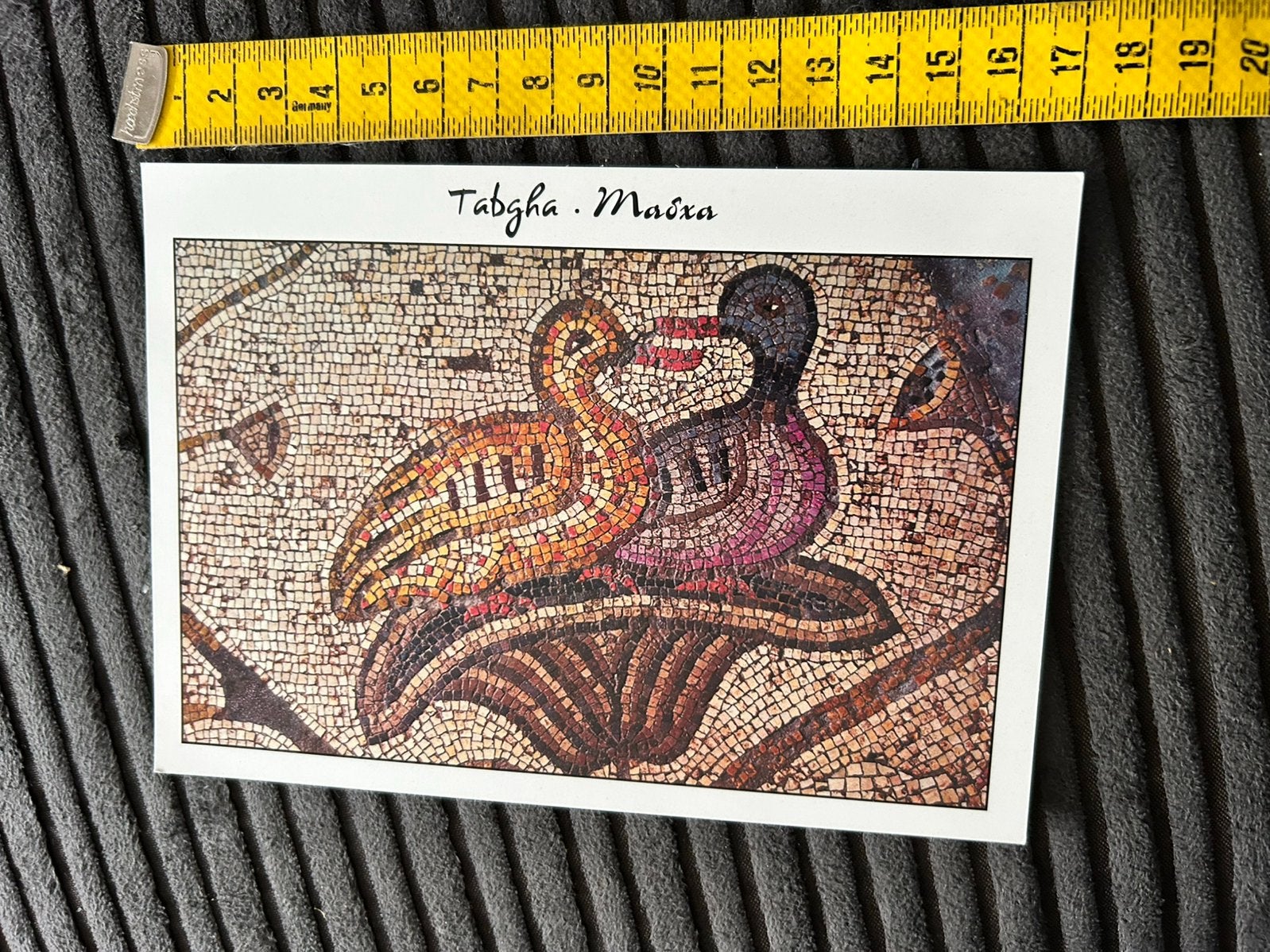 Grotere kunstkaart mosaic Tabgha Church, Ophalen of Verzenden, 1980 tot heden