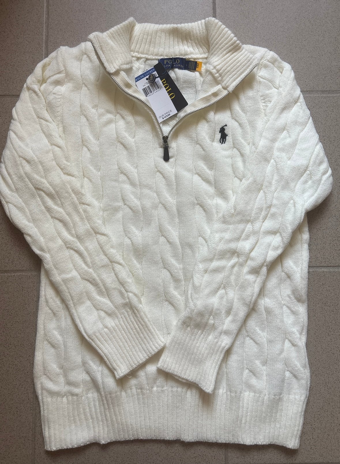 ralph lauren zipper, Ophalen of Verzenden, Nieuw, Maat 56/58 (XL), Beige