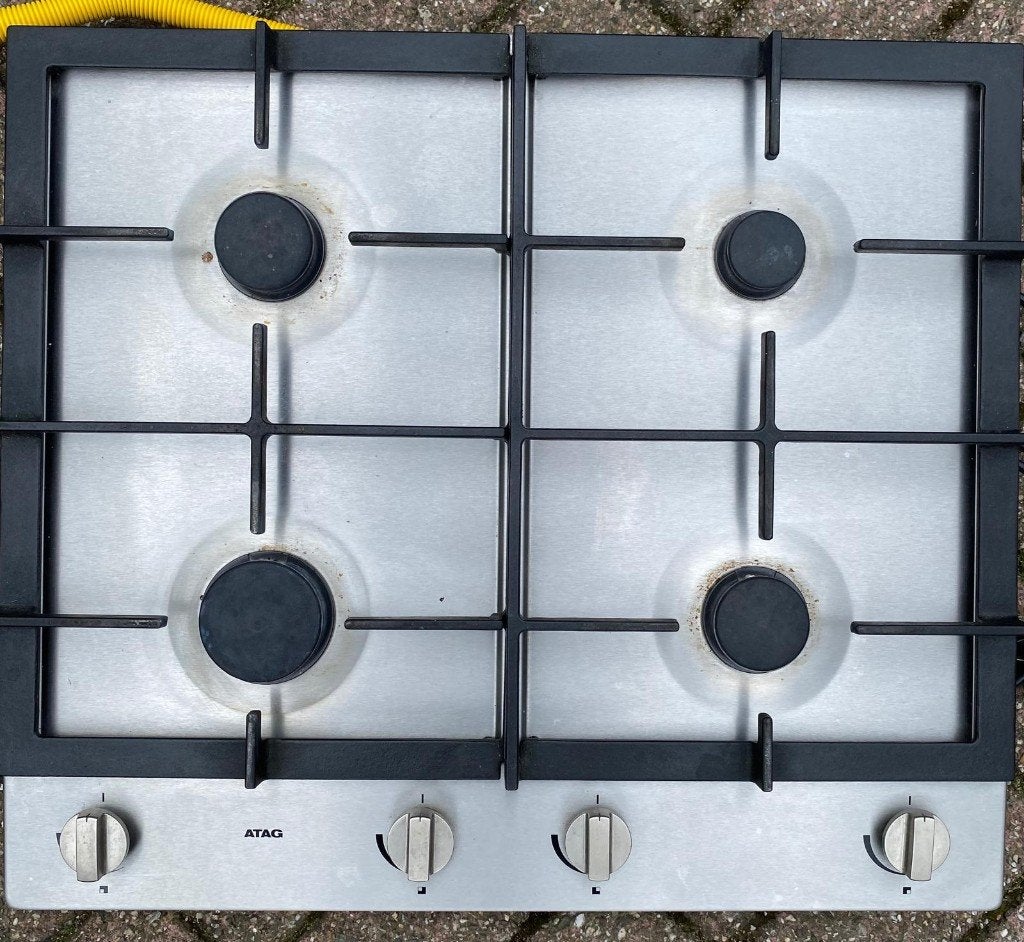 Atag gaskookplaat 4 pits, Ophalen, Gebruikt, 4 kookzones, Energieklasse A of zuiniger