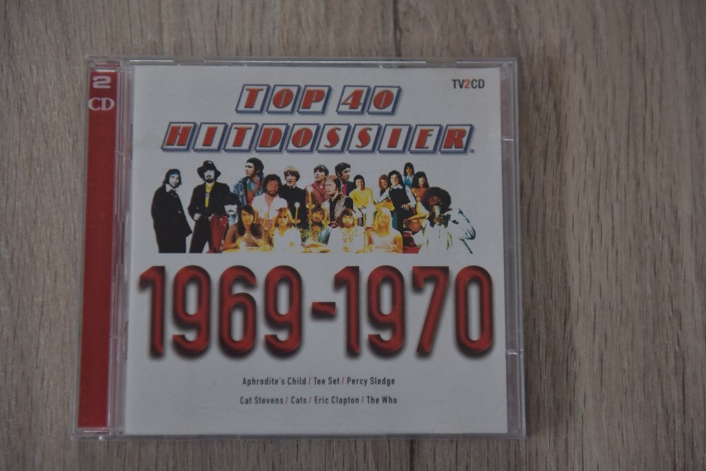 TOP 40 HITDOSSIER 1969-1970 == 2CDbox, Cd's en Dvd's, Verzenden, Zo goed als nieuw, Pop, Boxset