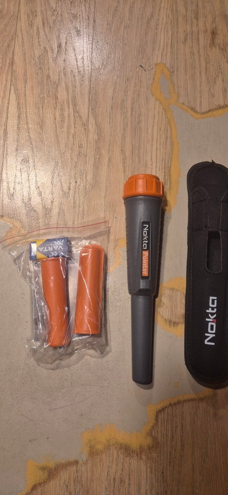 Nokta Pointer pinpointer met hoes en accessoires
