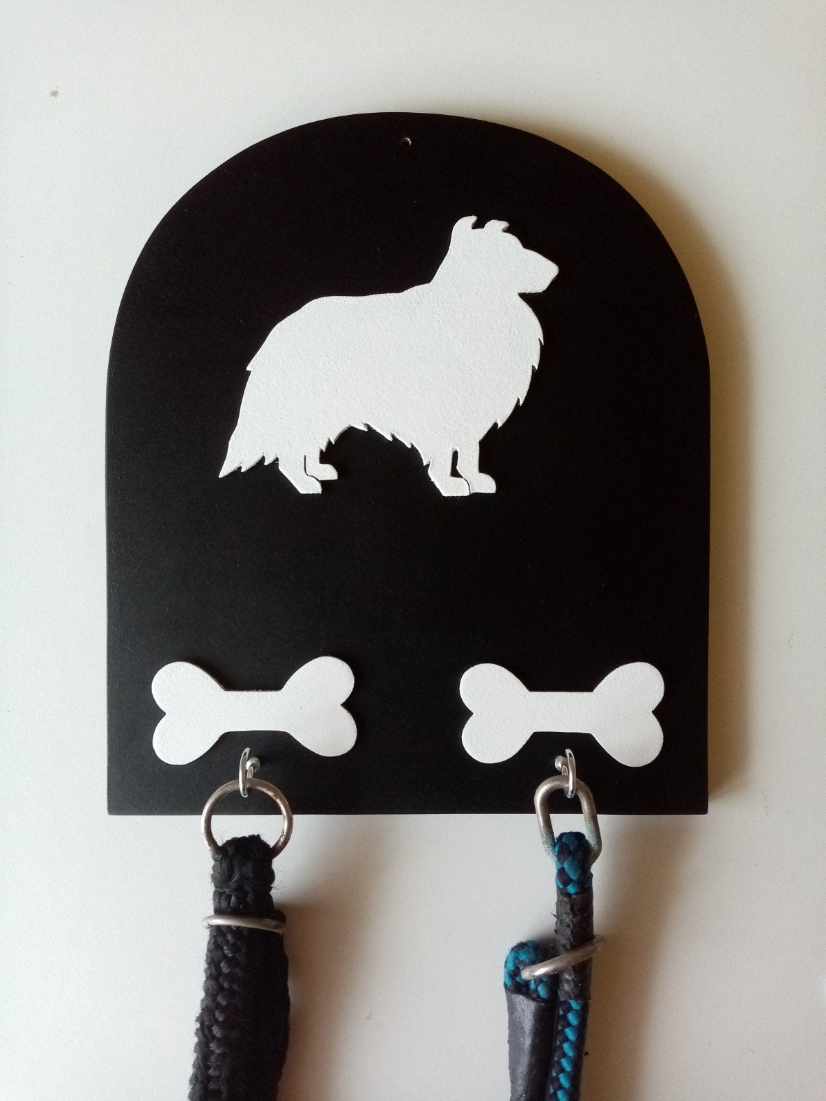 Shetlander sheepdog riemkapstokjes en bakhouders, Ophalen of Verzenden, Nieuw