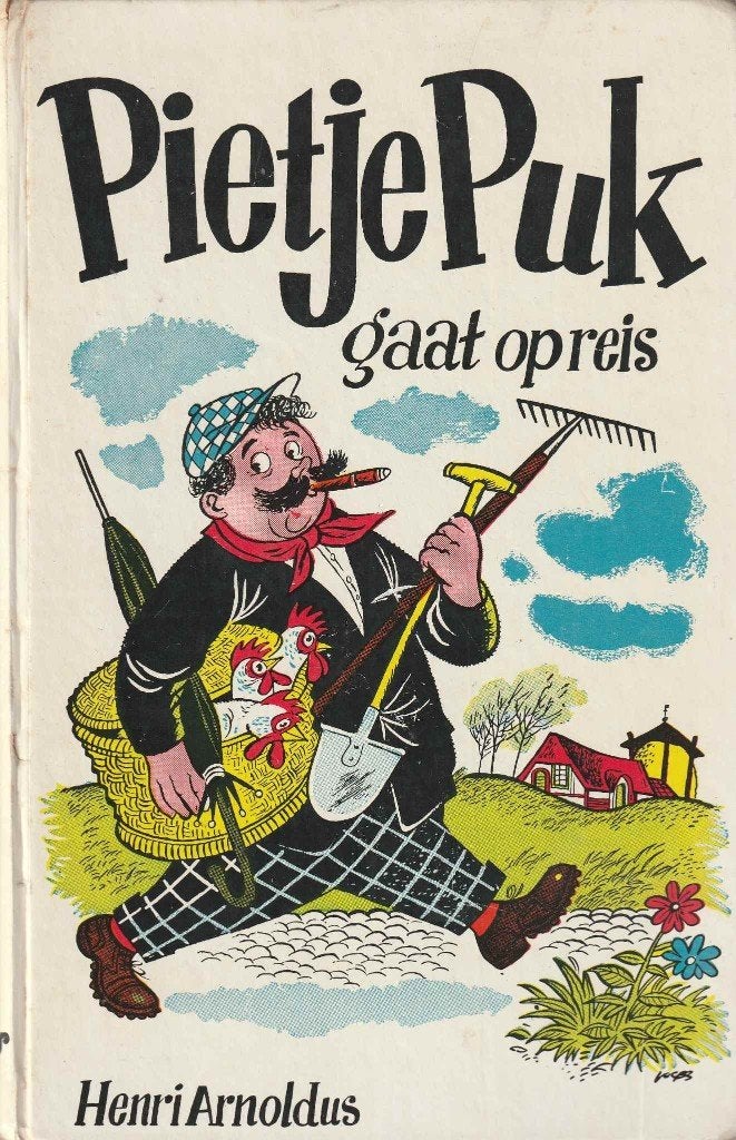 Pietje Puk gaat op reis - Henri Arnoldus, Ophalen of Verzenden, Zo goed als nieuw, Henri Arnoldus, Fictie algemeen