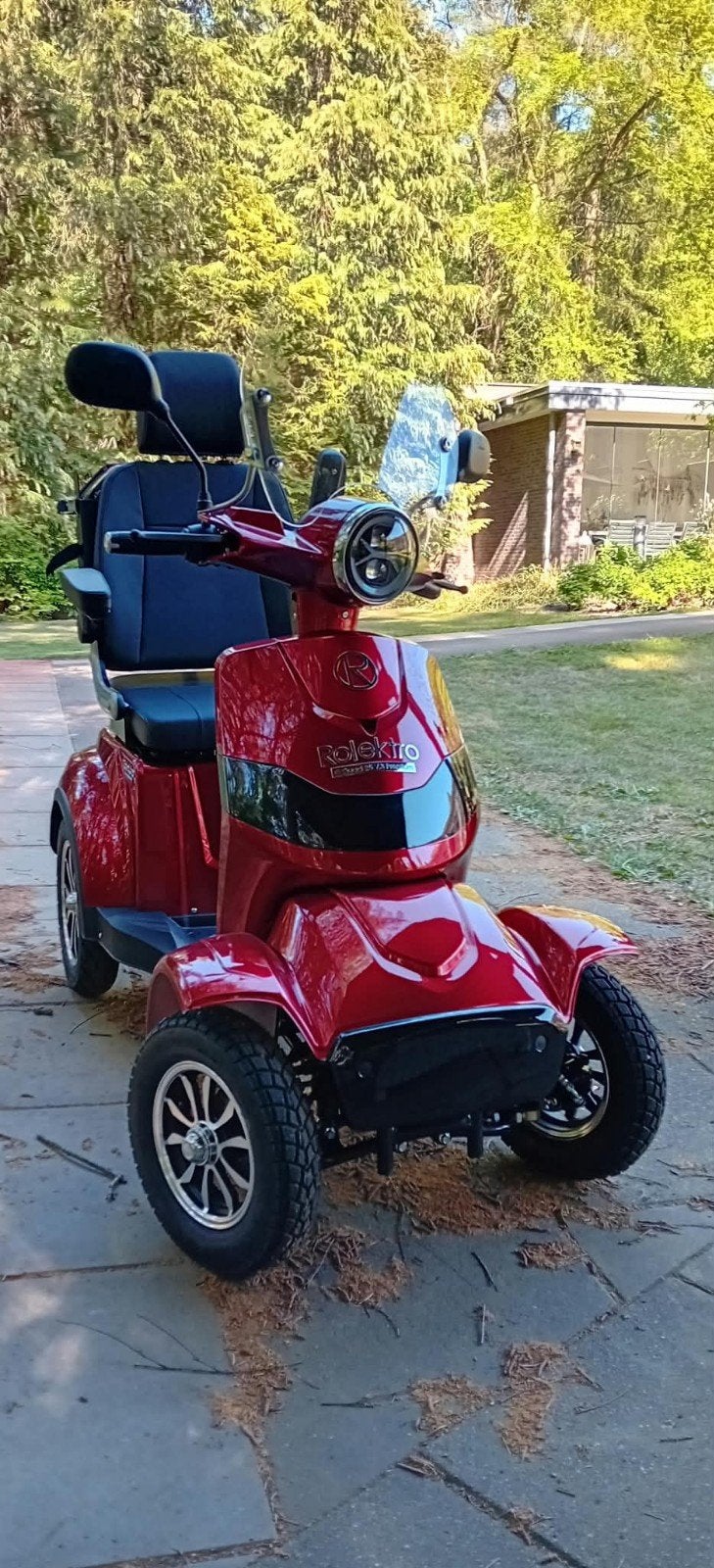 mooie Rolektro E-Quad V.3 premium scootmobiel, Zo goed als nieuw, 16 km/u of meer, 46 km of meer, Ophalen
