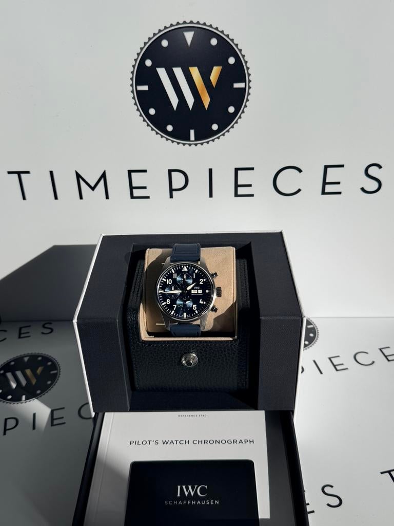 IWC Pilot Chronograph Le Petit Prince IW378011 Nieuw, Staal, Polshorloge, Overige materialen, Nieuw