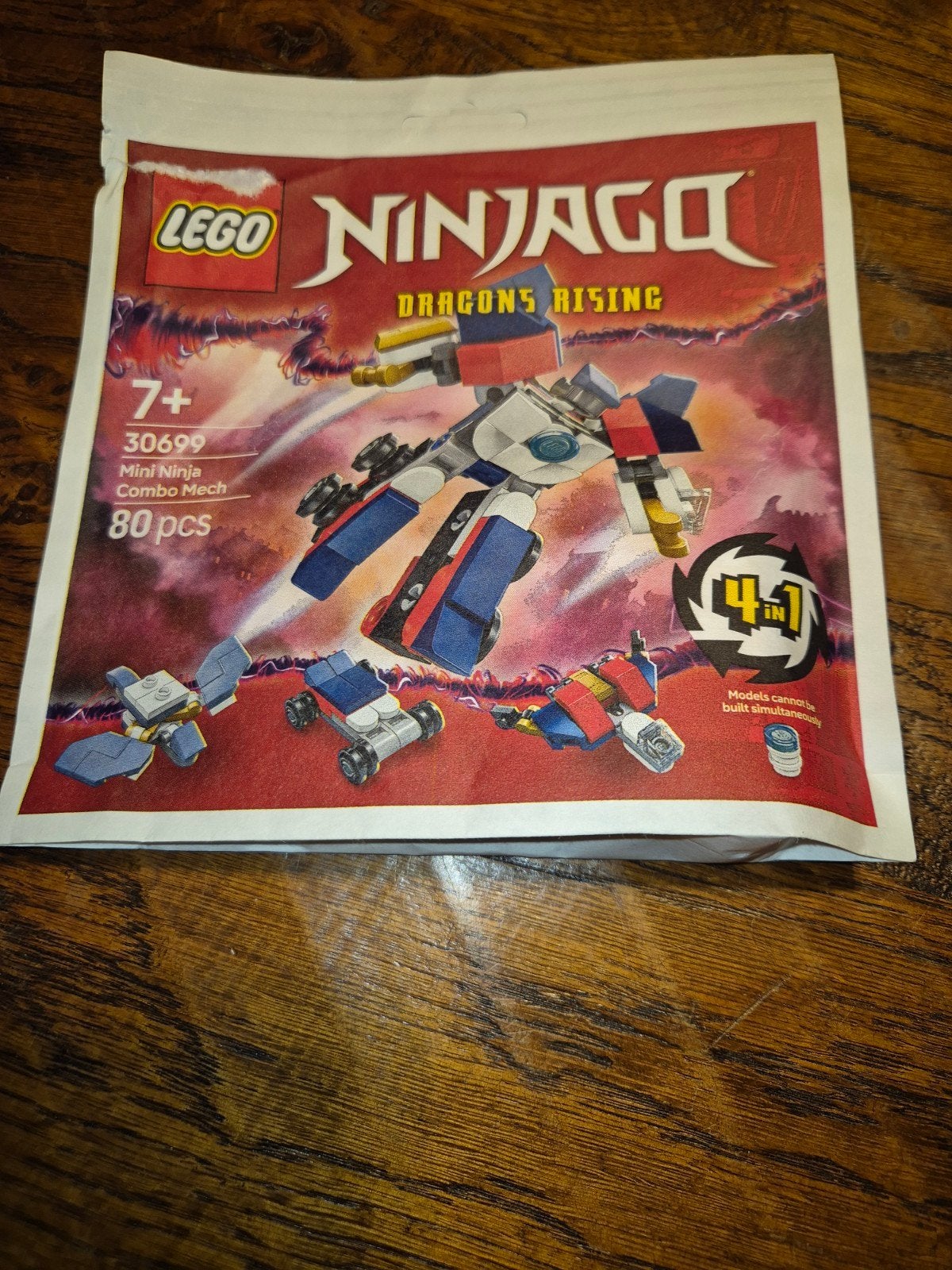Nieuwe LEGO Ninjago 30699 Mini Ninja Combo Mech (80 stuks), Ophalen, Lego, Nieuw, Ongeopend/sealed
