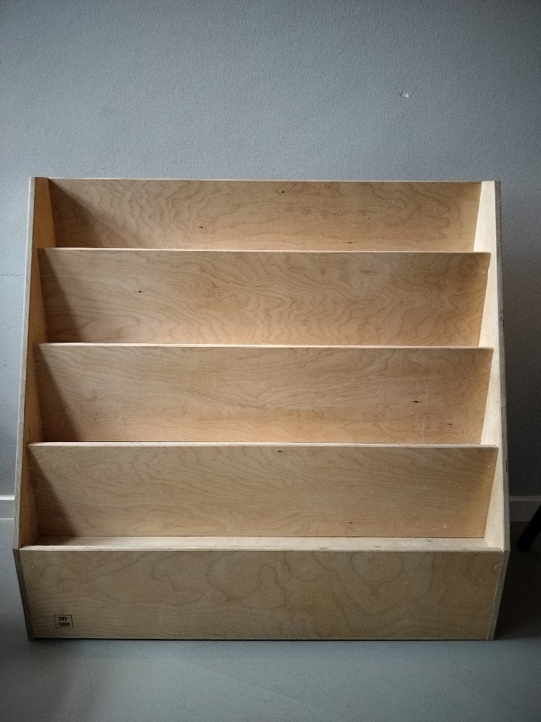 Handgemaakte boekenkast voor kinderkamer/kinderopvang, Ophalen, Met plank(en), 50 tot 100 cm, Zo goed als nieuw