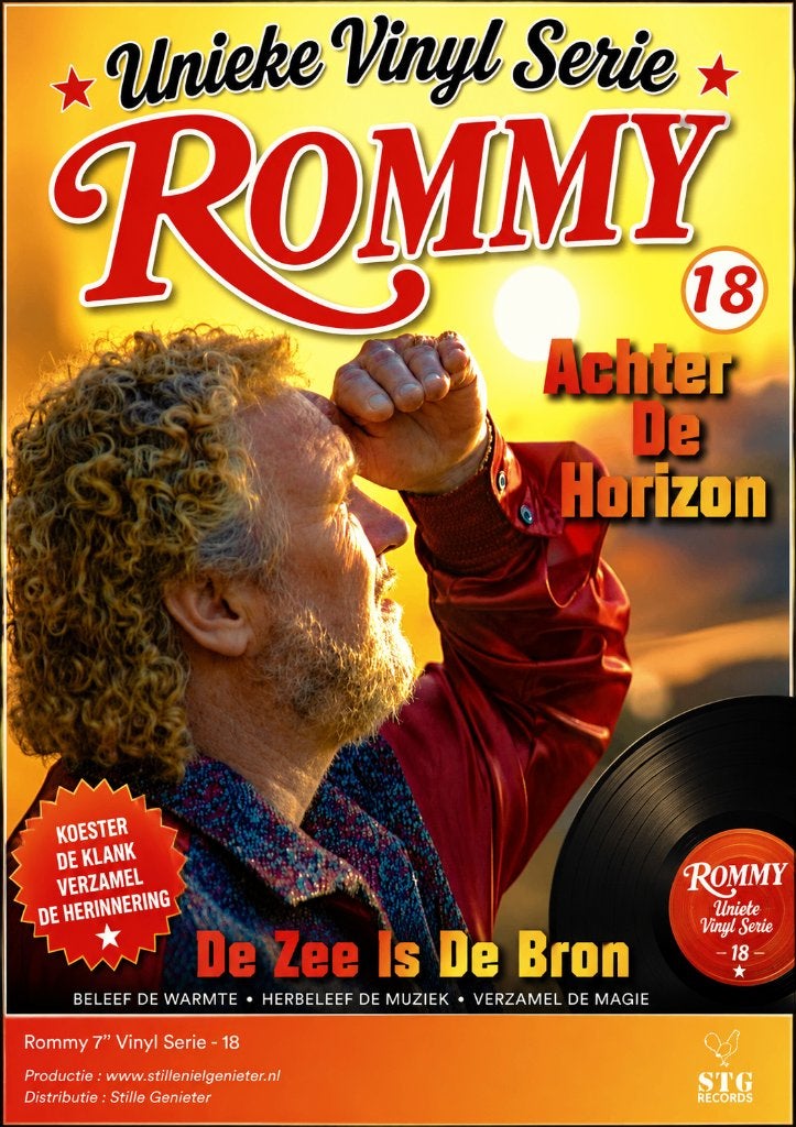 Rommy, Verzenden, Originele persing, 7 inch, Levenslied of Smartlap