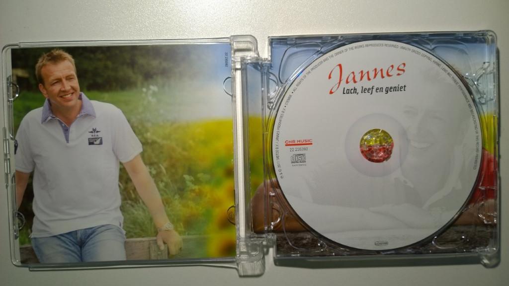Jannes - Lach, Leef En Geniet, Ophalen of Verzenden, Zo goed als nieuw, Levenslied of Smartlap