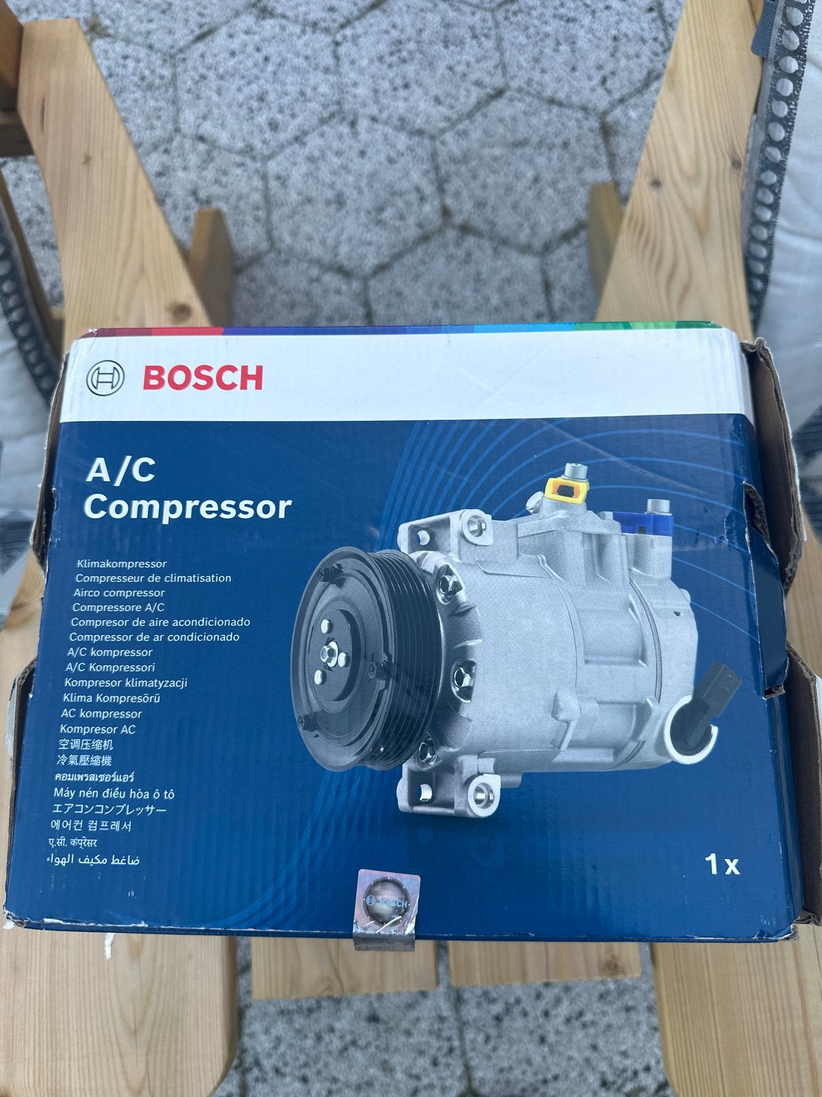 Nieuwe Bosch A/C Compressor - Airco Compressor, Ophalen of Verzenden, Nieuw