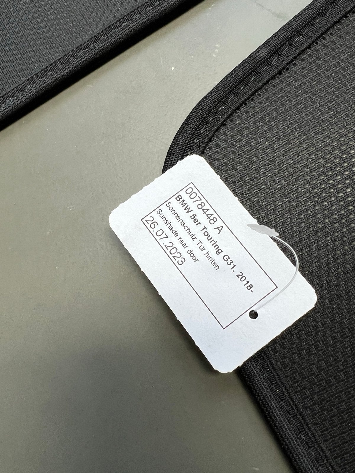 Sonniboy zonneschermen set voor BMW 5 Serie G31 Touring, Auto diversen, Ophalen, Gebruikt