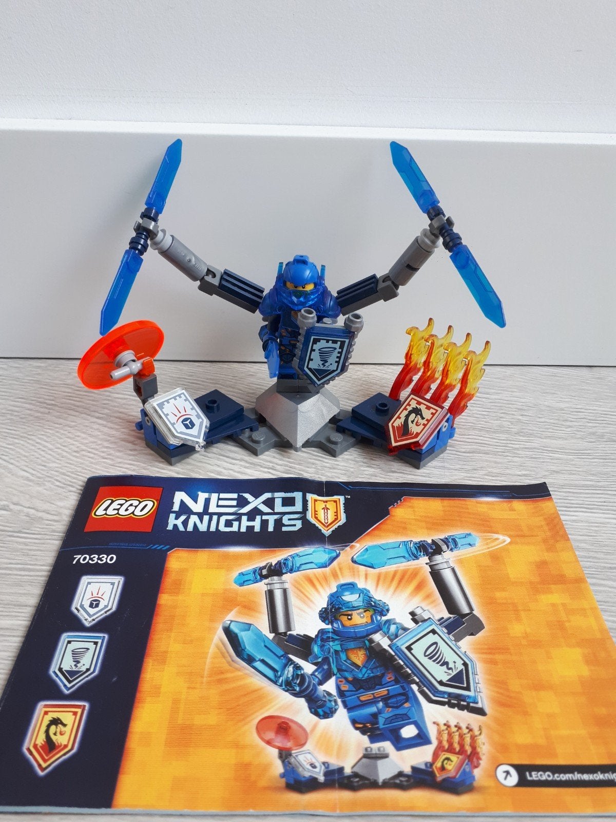 Lego Nexo Knights 70330 Ultimate Clay!
Compleet en inclusief, Overige thema's, Lego, Ophalen of Verzenden, Zo goed als nieuw