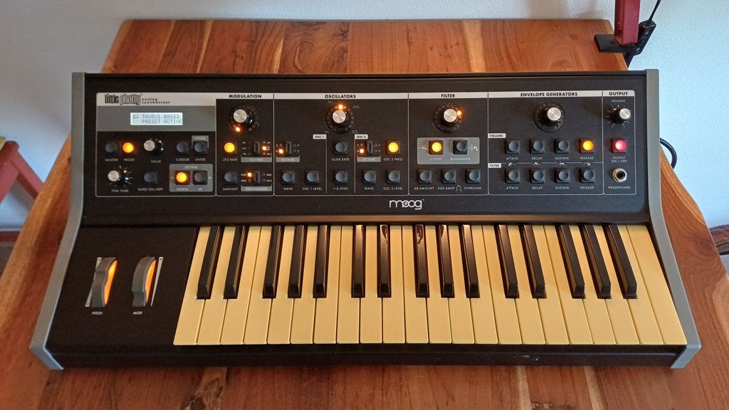 Moog Little Phatty Stage II, Muziek en Instrumenten, Gebruikt, Overige aantallen, Met midi-aansluiting, Ophalen