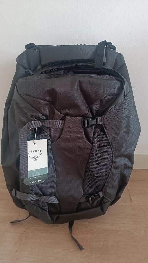 Osprey Farpoint 55 grey backpack ongebruikt, 40 tot 60 cm, 30 cm of meer, Nieuw, Ophalen of Verzenden