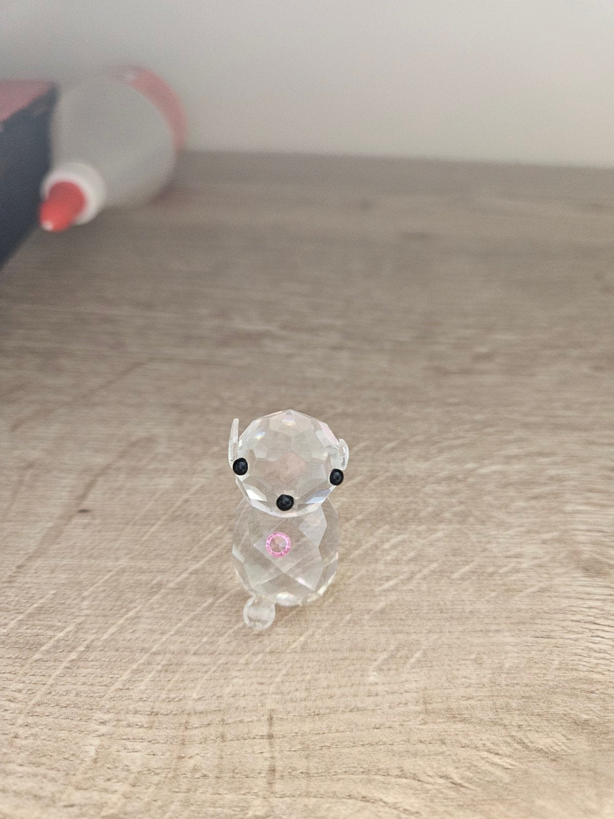 swarovski kristallen hondje, Verzamelen, Ophalen of Verzenden, Zo goed als nieuw, Figuurtje