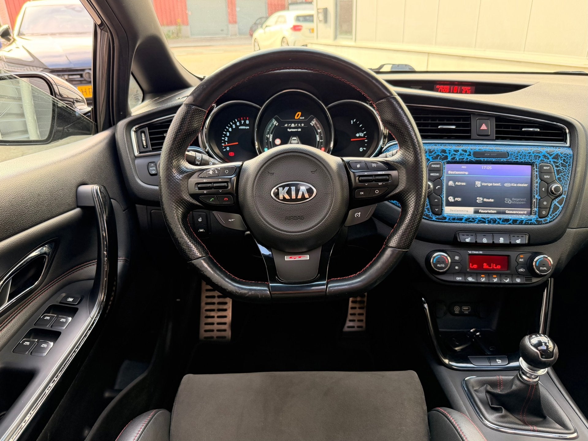 Kia Cee'd 1.6 T-GDI GT-Track|Pano|Camera|Xenon, Auto's, 4 cilinders, Met garantie (alle), Zwart, Bedrijf