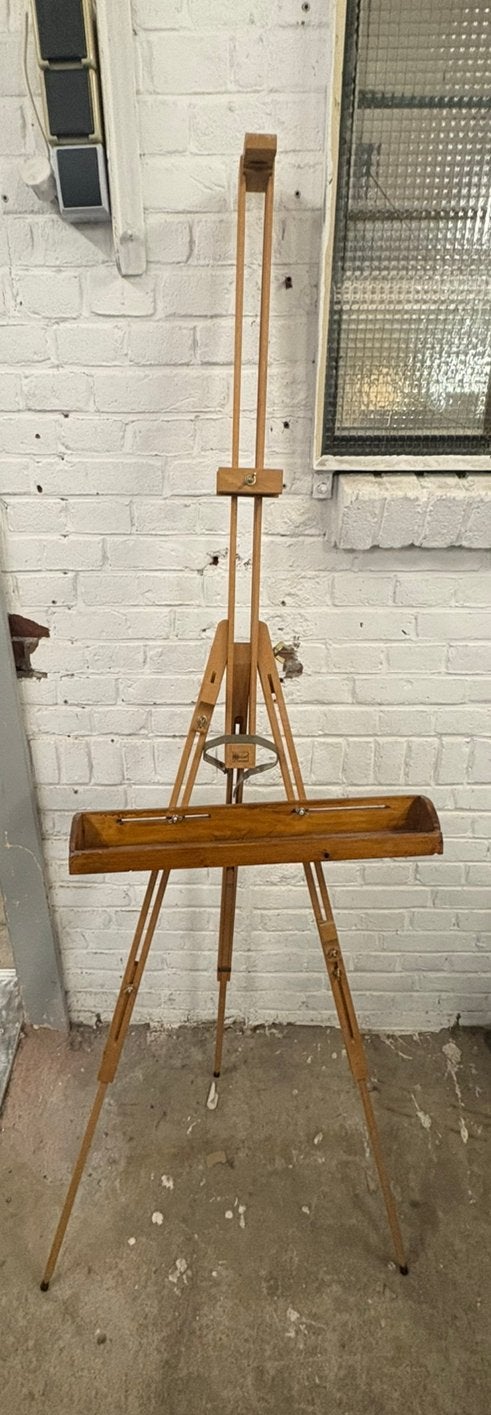 Mafeb houten veldezel - driepootezel met materalen bak, Ophalen, Gebruikt, Ezel