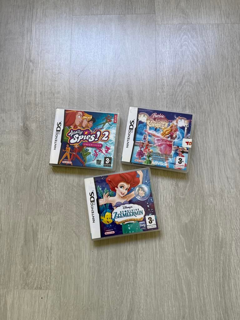Nintendo DS Spellen: Totally Spies 2, Barbie, De Kleine Zeem, Ophalen, Gebruikt, Overige genres, 1 speler