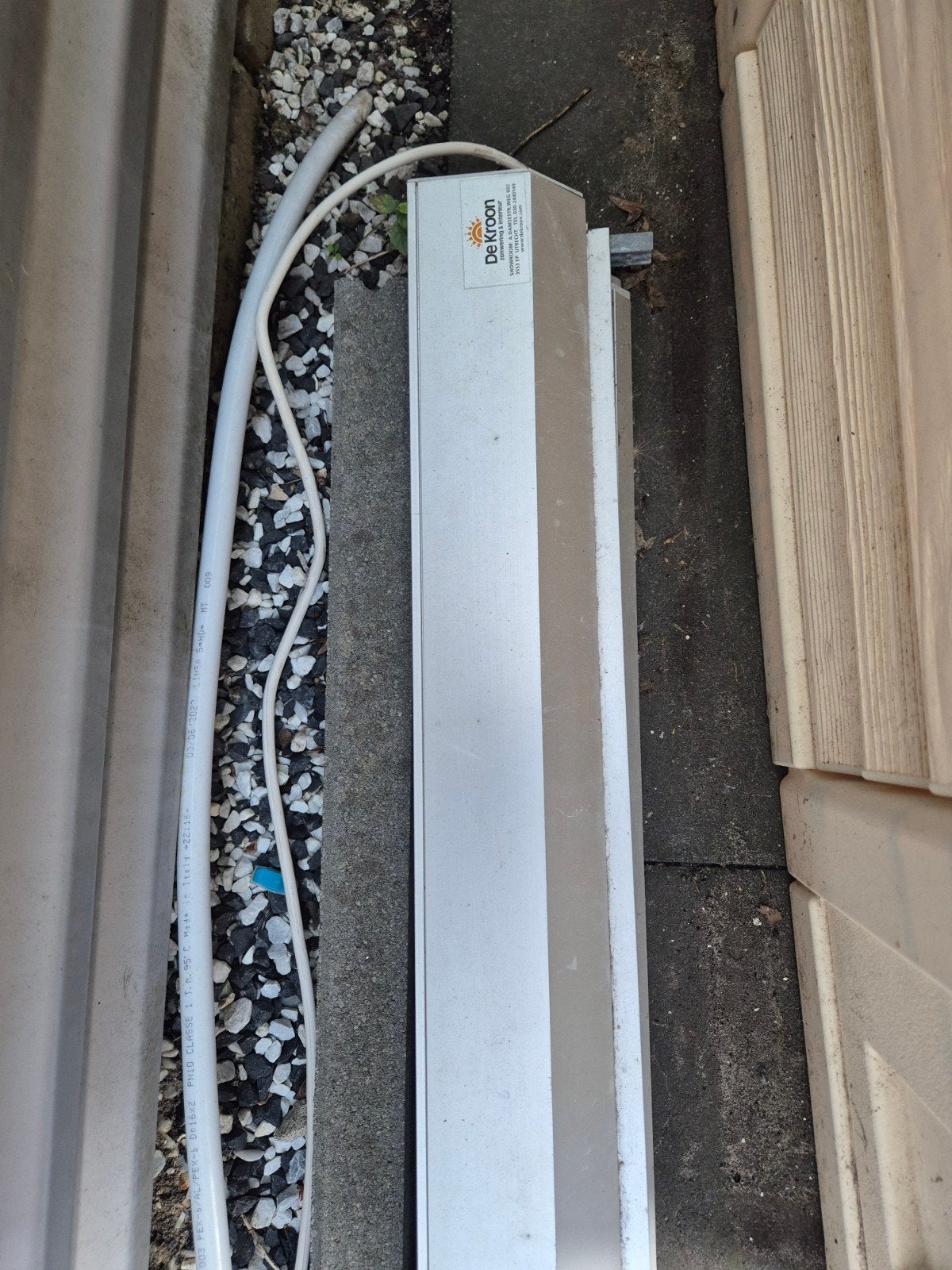 De Kroon zonnescherm - Elektrisch - Gebruikt, Ophalen, Gebruikt, Elektrisch, 150 tot 300 cm