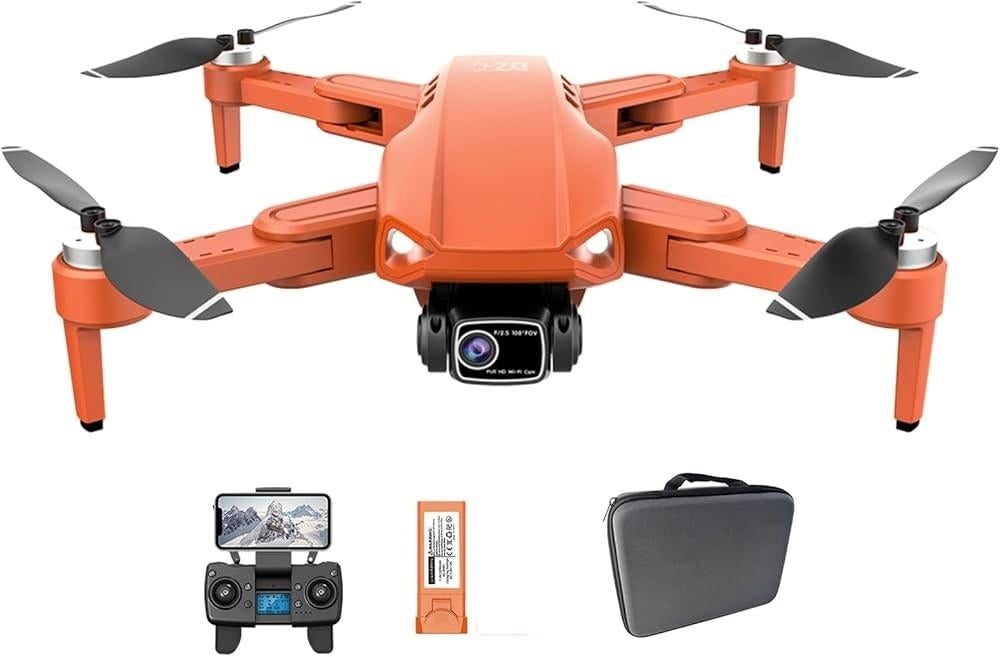 L900 Pro Gps Drone 4K Hd Dubbele Camera, Cameradrone, 100 tot 1000 meter, Overige merken, Standaard kwaliteit