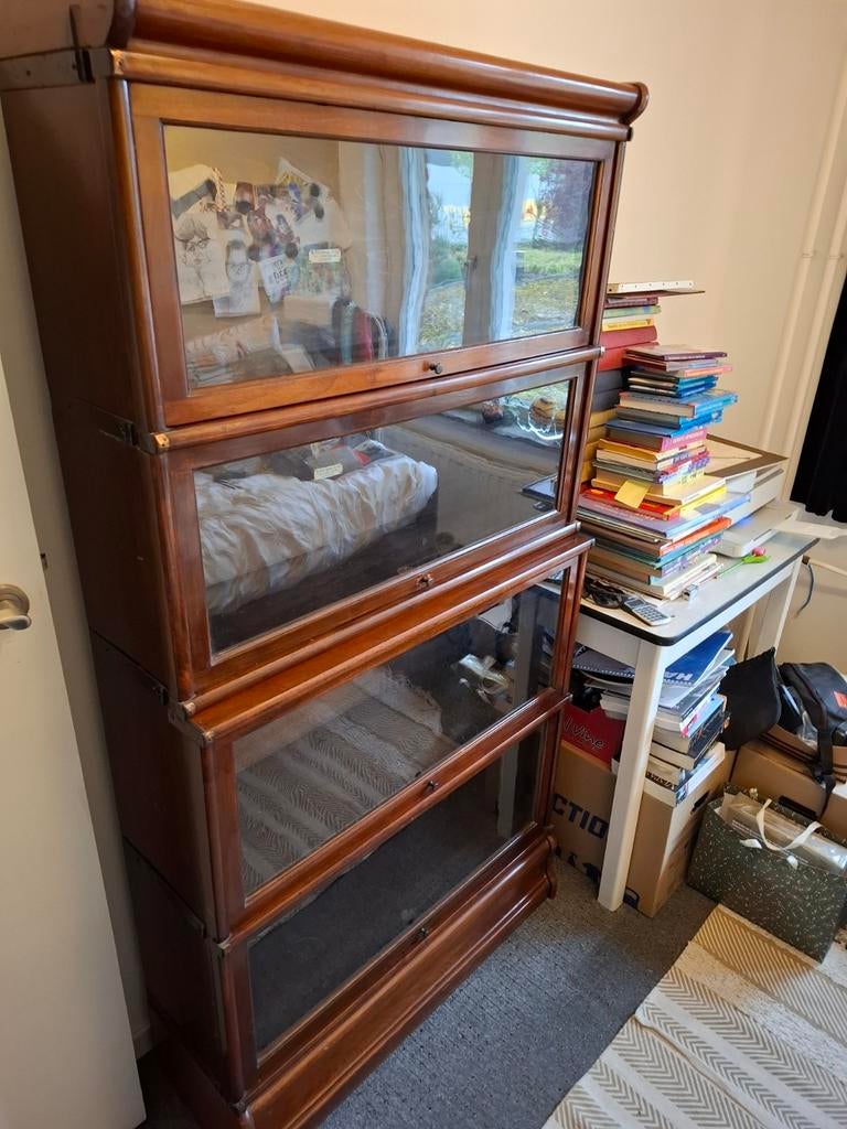 Originele Globe Wernicke Boekenkast - 4 Delen, Antiek en Kunst, Antiek | Meubels | Kasten, Ophalen