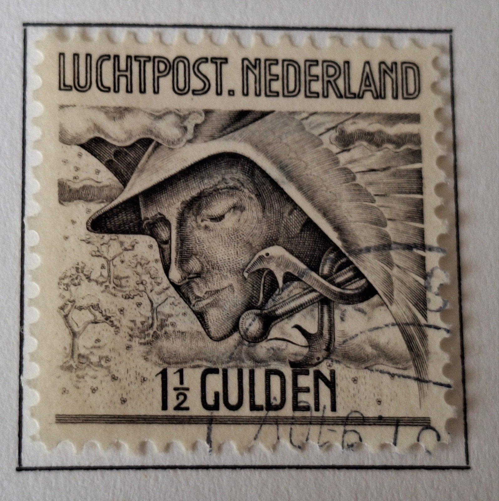 Luchtpost zegels, 1929.       L1, Ophalen of Verzenden, T/m 1940, Gestempeld