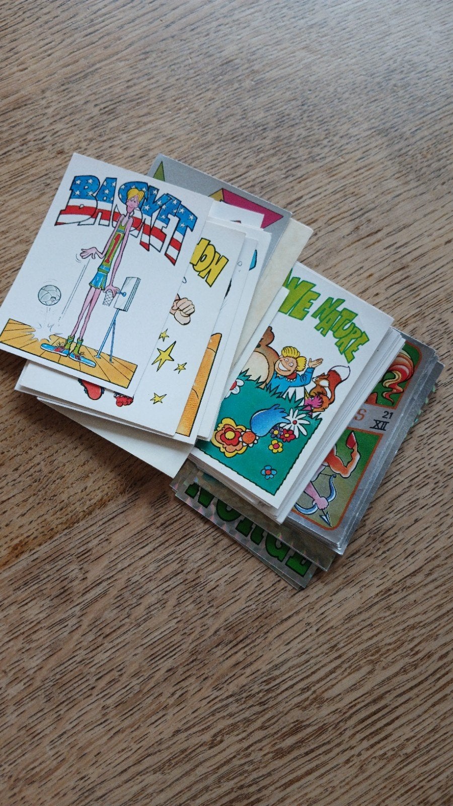 45 Stickers spaarplaatjes Fantastickers Panini, Ophalen of Verzenden, Meerdere stickers