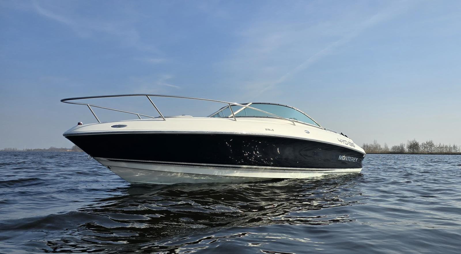 Monterey 218ls met Mercruiser 4.3 V6 - Goed onderhouden, Overige merken, Gebruikt, Binnenboordmotor, Toilet