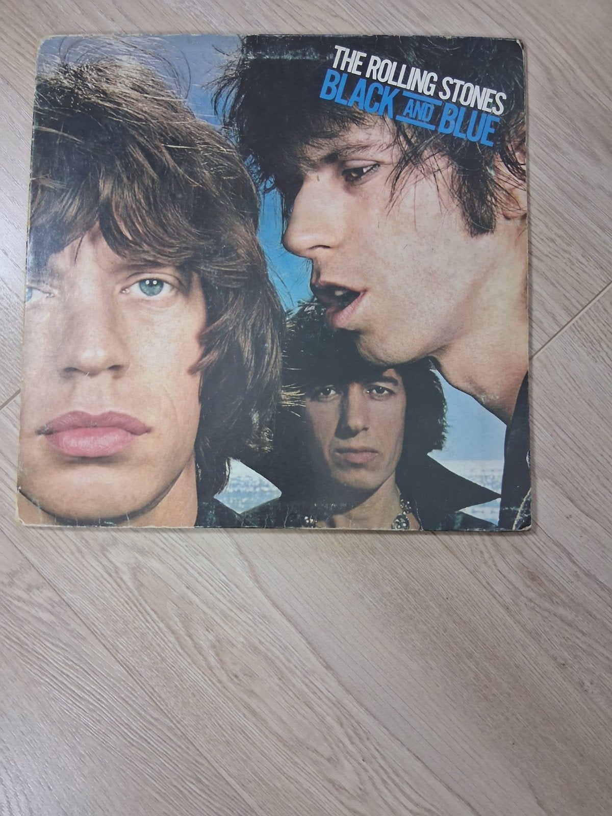 The Rolling Stones - Black and Blue LP (1976), LP, Rock, Gebruikt, Originele persing