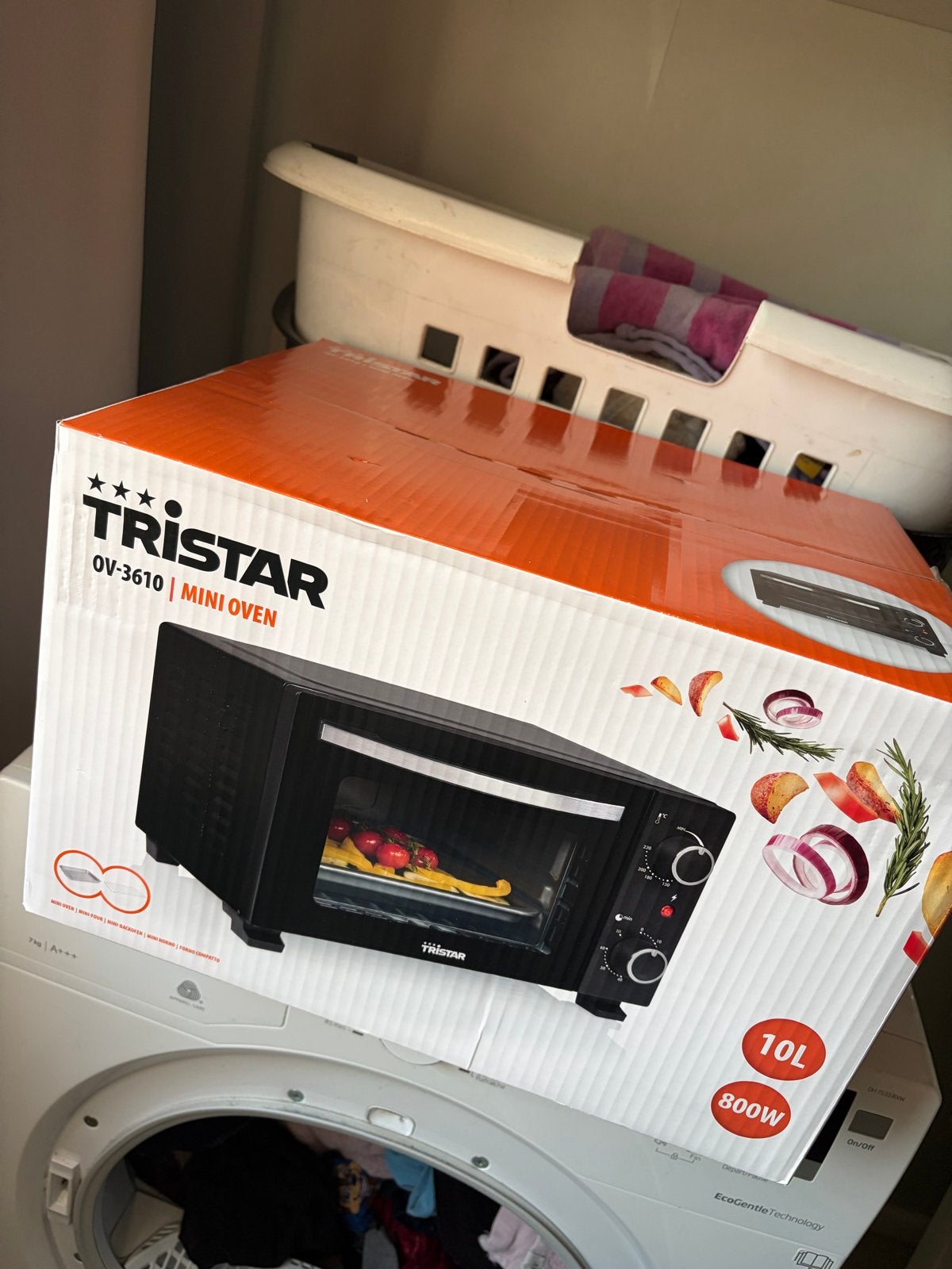 Nieuwe Tristar Mini Oven OV-3610 - 10L, 800W, Ophalen, Minder dan 45 cm, Nieuw, Vrijstaand