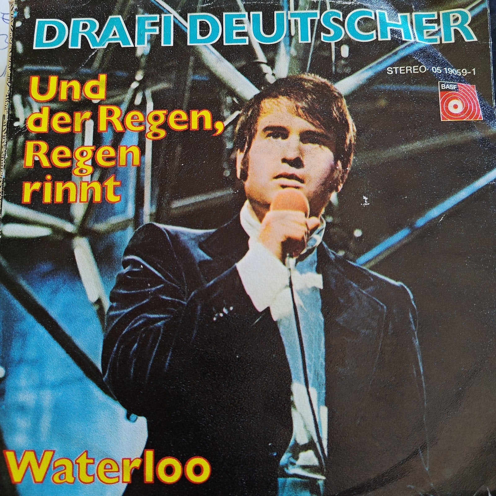 Drafi Deutscher - Und der Regen, Regen rinnt / Waterloo, Cd's en Dvd's, Vinyl Singles, Ophalen of Verzenden, Gebruikt, Schlager