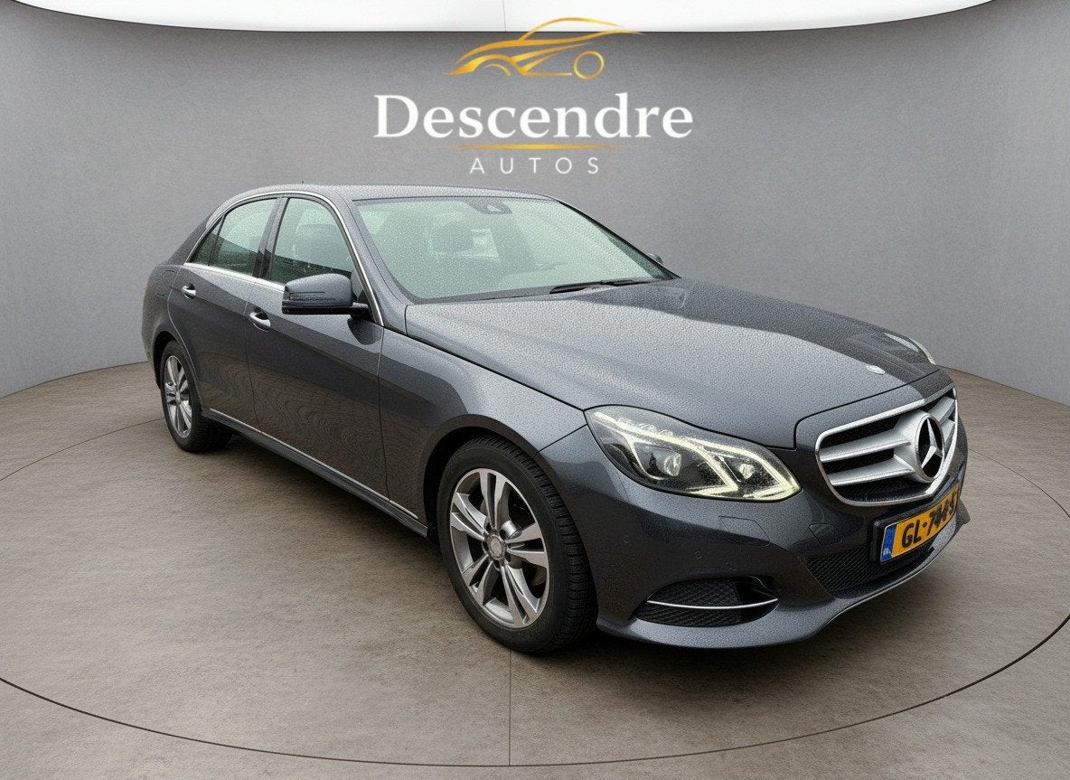Mercedes-Benz E-Klasse 200 Avantgarde (bj 2014, automaat), Auto's, Automaat, Achterwielaandrijving, Gebruikt, 4 cilinders